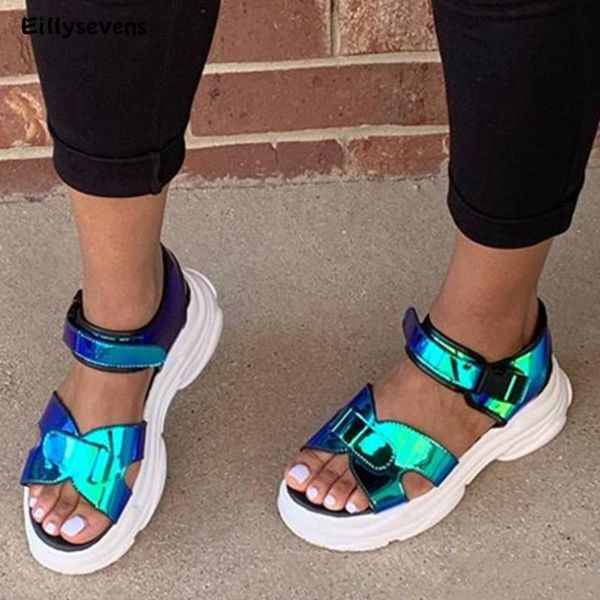 

dress shoes women's ladies fashion casual open toe platform sandals women comfortable breathable beach flat #3, Black