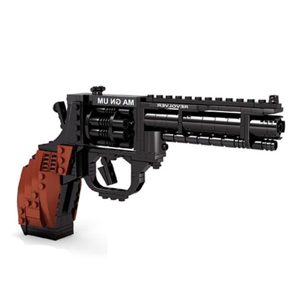 

osny 22511 pistol toy military revolver model science and education puzzle assembly building block
