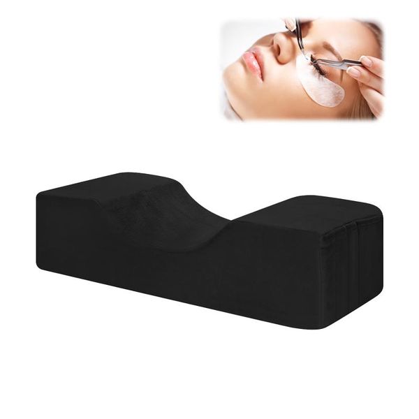 

pillow eyelash extension pillow, u-shape ergonomic curve memory foam neck support beauty salon 2021 style