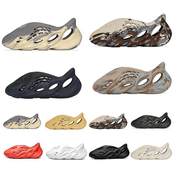 

foam runner sandals mxt moon gray mx cream clay men women shoes ochre vermillion mineral blue triple black slides designer sandal outdoor