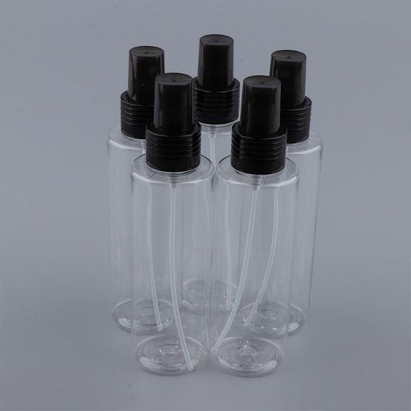 

portable refillable plastic fine mist perfume spray bottle empty sprayer cosmetic transparent travel bottles containers storage & jars
