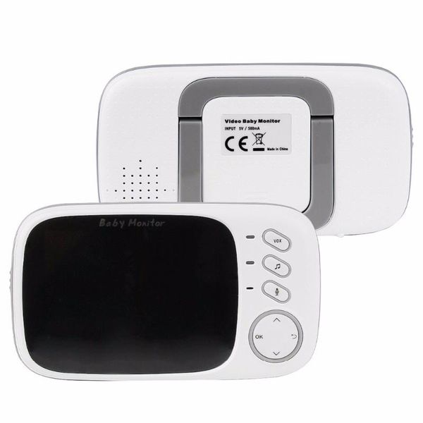 

baby monitor vb603 3.2 inch lcd ir night vision 2 way talk 8 lullabies temperature video nanny radio babysitter monitors