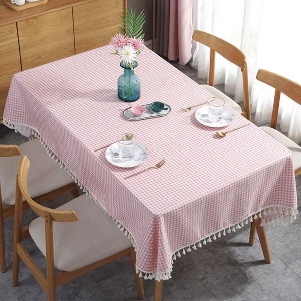 

table cloth for party with tassel anti scratch home decor restaurant el washable easy clean garden kitchen tablecheckered
