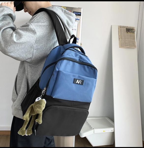 

backpack pb3542 2021 high school female college students korean version of the wild simple schoolbag