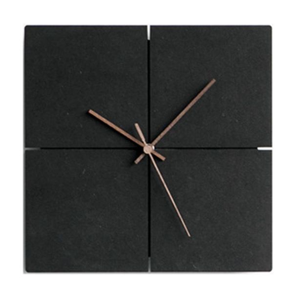 

nordic minimalist wooden wall clocks living room personality household watches silent home decor