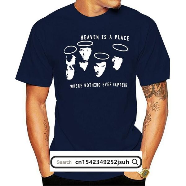 

men's t-shirts talking heads t shirt 'heaven is a place', White;black