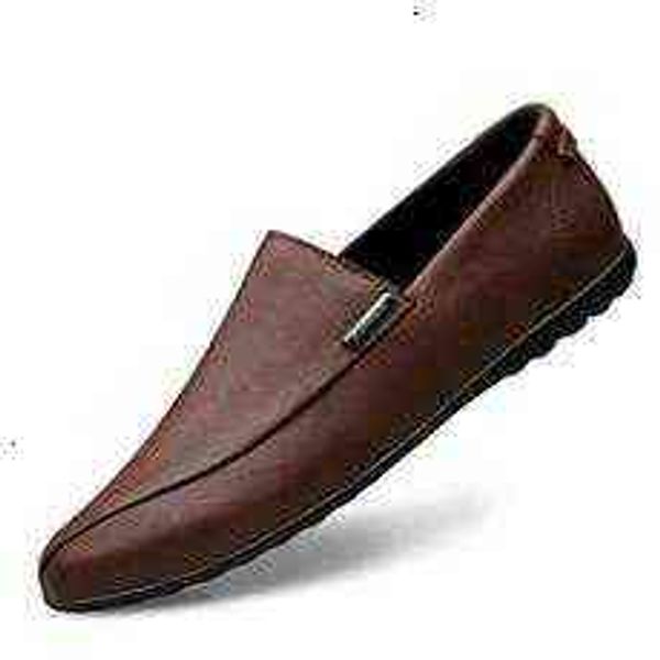 

tangzuo t8801 small leather shoes, , 37-45,, Black