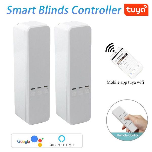 

smart home control wifi electric curtain roller shade driver motor blinds shutter life work with alexa google