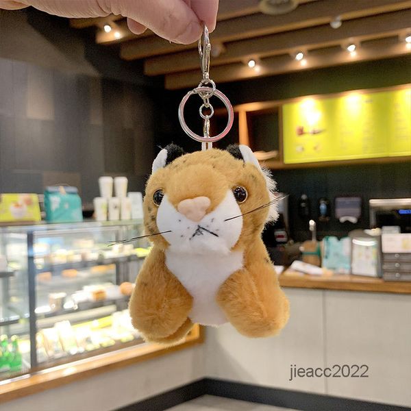

keys chain mickings plush tiger doll schoolbag doll backpack lovely, Silver