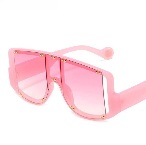 

classic vintage square sunglasses women 2021 fashion oversized sun glasses ladies big frame pink shades lentes de sol mujer, White;black