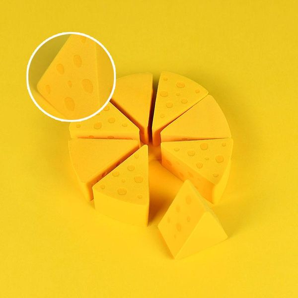 

cheese makeup puff cosmetics sponge blending face liquid foundation bb cream soft water for sponges, applicators & cotton