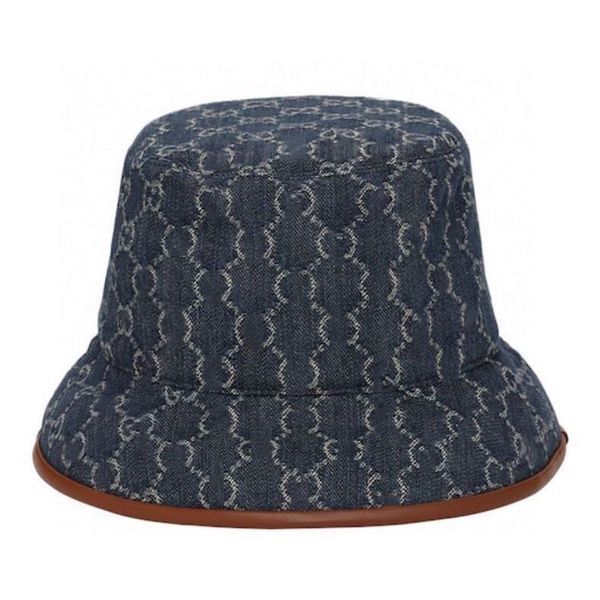 

2021 fashion street hat baseball caps fisherman cap men and women small rim denim blue canvas hats, Blue;gray