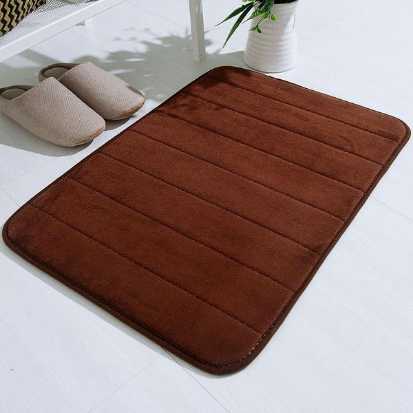 

absorbent soft memory foam mat bath bathroom bedroom floor shower rug decor convenient home daily necessities mats