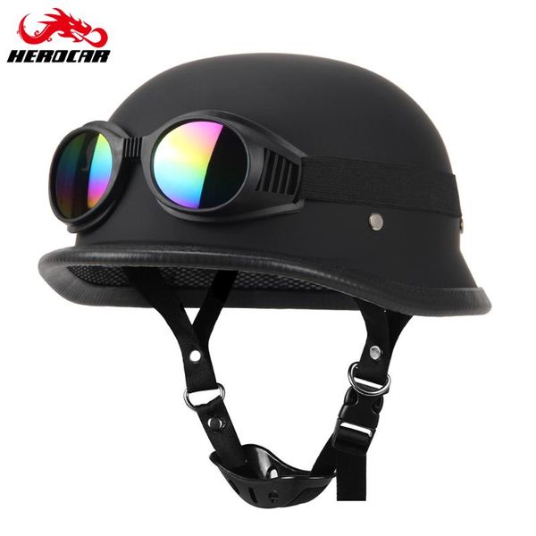 

motorcycle helmets accesorios para moto vintage half helmet dot certification biker motorbike retro capacete motocicleta casco