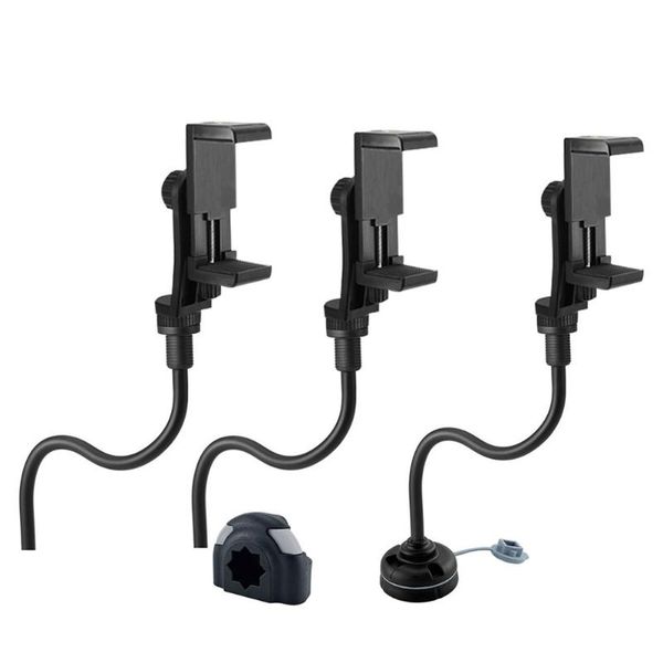 

rafts/inflatable boats 2021 flexible adjustable canoe kayak phone mount bracket marine boat camera holder accessories