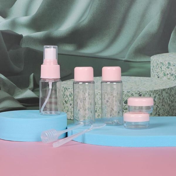 

storage bottles & jars pvc material for cosmetic face cream wide use makeup kit make up container allowed on the plane travel bottle set