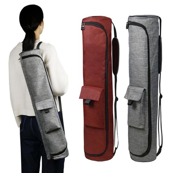 

yoga mats fitness mat carrying bag storage pocket dancing rucksack large capacity sundries backpack pilates sports accessory