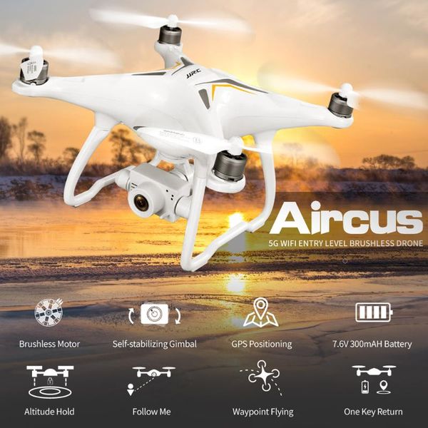

x6 fpv drone professional gps adjustable camera 4k brushless 5g follow me wifi rc quadrocopter large drones with