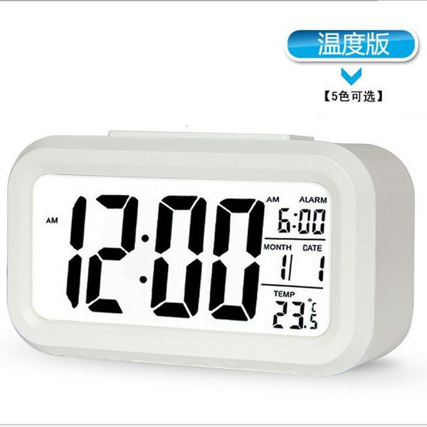 

digital wet thermometer electronic 1019 smart student mute alarm bedroom bedside clock