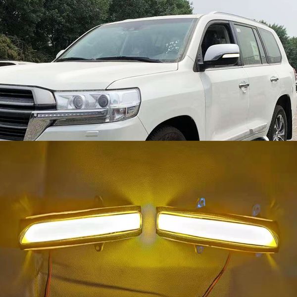 

1 pair dynamic led turn signal light side wing rearview mirror for toyota land cruiser prado 2009-2020 land cruiser 2012-2020