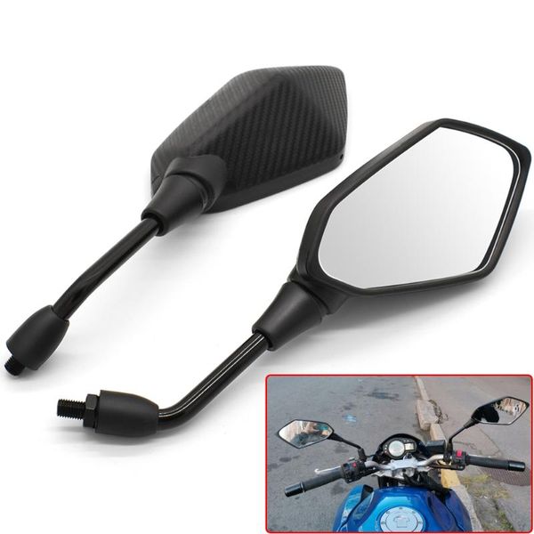 

motorcycle mirrors 1 pair rear view for f800gs f800gt f800s f800st adventure f800 gs/gt/r 10mm 8mm back side convex mirror