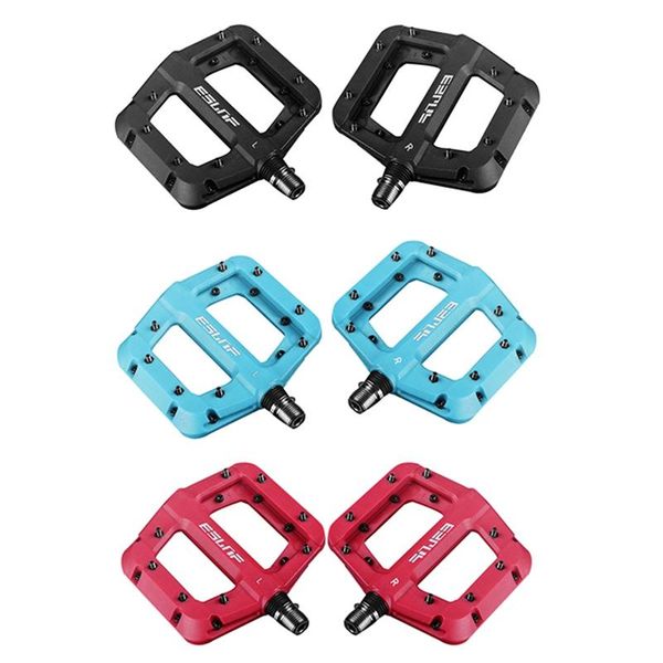 

bike pedals eslnf ultralight seal bearings nylon bicycle durable widen part