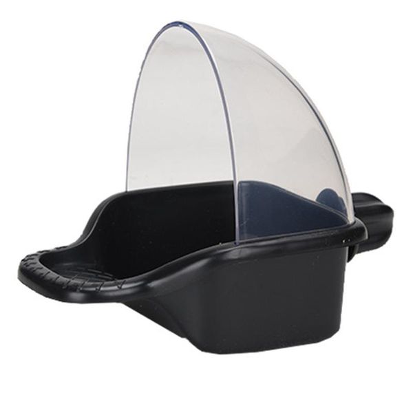 

other bird supplies 1pc anti-spilling basin parrot bathing tub pet box