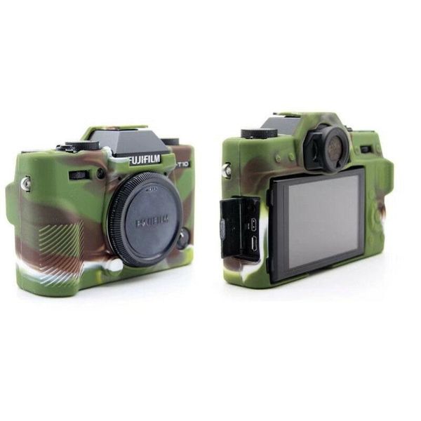 

storage bags camera soft silicone protector skin case bag for fujifilm fuji x-t10 x-t20 xt10 silicion rubber cover