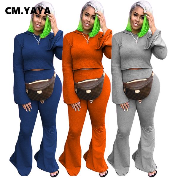 

activewear autumn womens set full sleeve legging flare pant suits trasuit fitness two piece set street outfitsby air, White