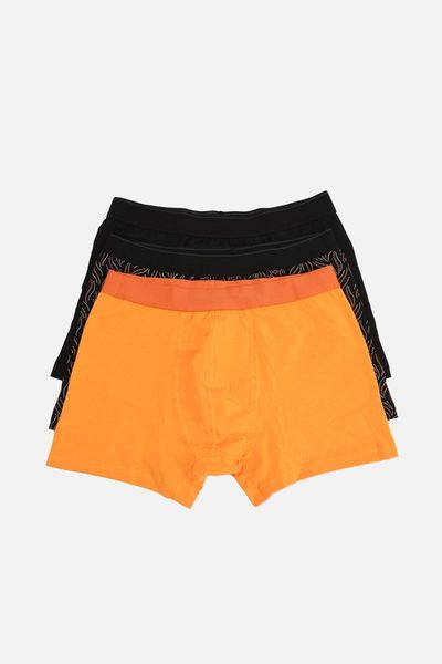 

underpants trendyol male 3'lÃ¼ package boxer tmnaw22bx0029, Black;white