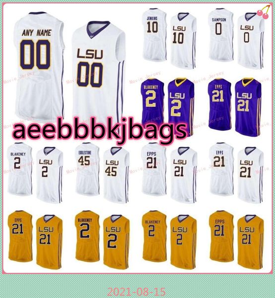 

stitched custom 12 marshall graves jersey marlon taylor 15 aundre hyatt 2 watford 20 starks lsu tigers college men women youth, Black