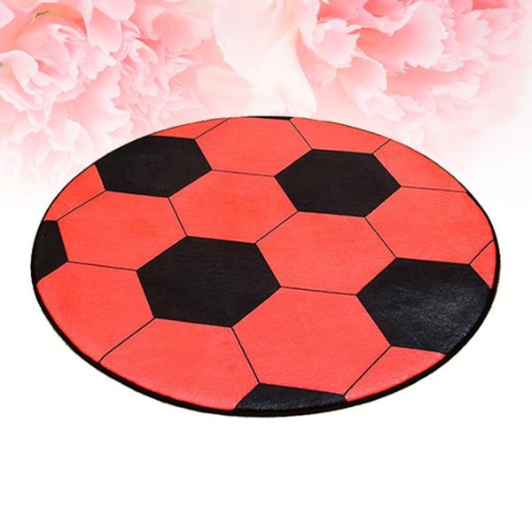 

1pc 80cm football shaped door cushion computer chair office rug floor mat carpets