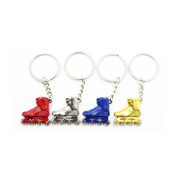 

lettering roller skate necklace pendant metal skating shoes hv jewelry gift key chain accessories inline & skates