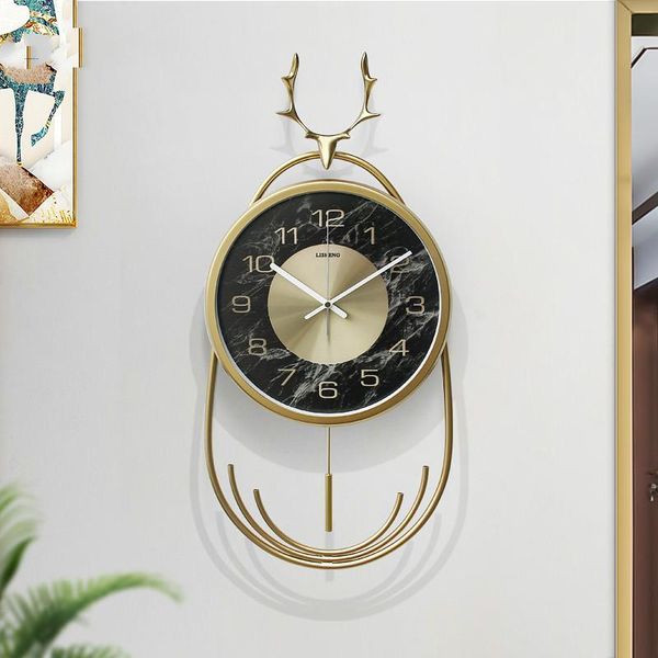 

wall clocks silent fashion clock luxury living room quartz art creativerelogio digital de parede home decoration 50wc