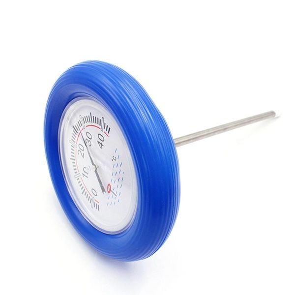 

swimming pool floating thermometer with large scale round water gauge & accessories