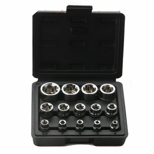 

professional hand tool sets flower socket head e type 6 combination wrench auto repair tools accessories