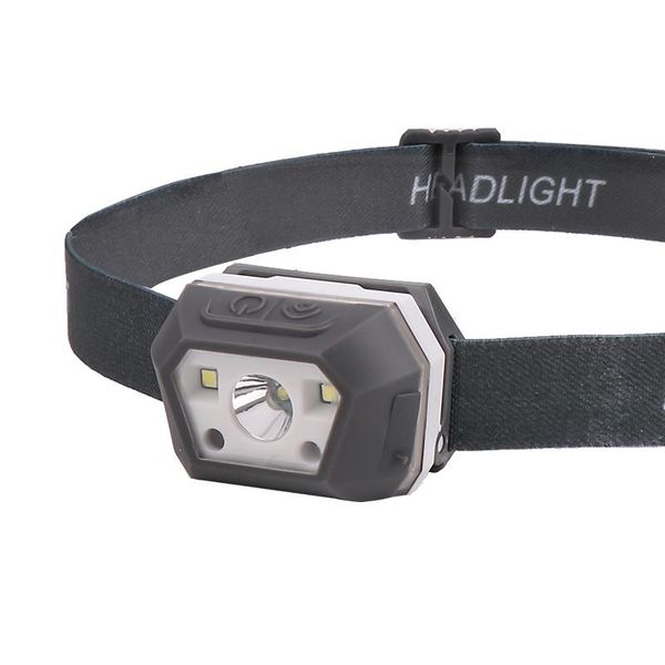 

headlamps head lamp induction light usb rechargeable headlamp + built in battery white / red led fishing