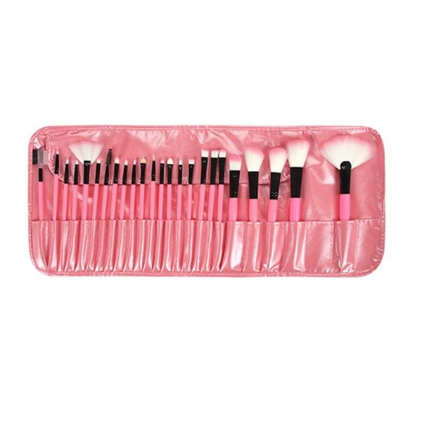 

makeup brushes professional 24pcs brush set foundation eye shadows lipsticks powder make up tool bag beauty tools