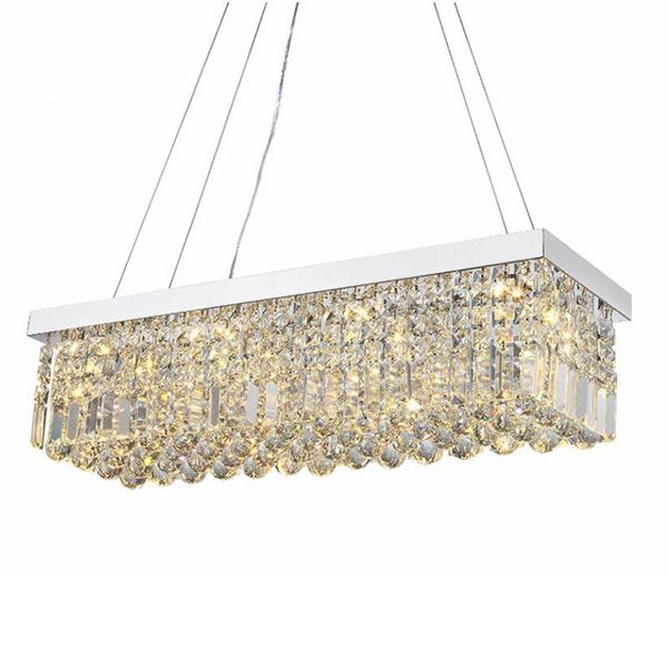 

listing k9 crystal chandelier for dining room rectangle modern atmosphere upscale chandeliers