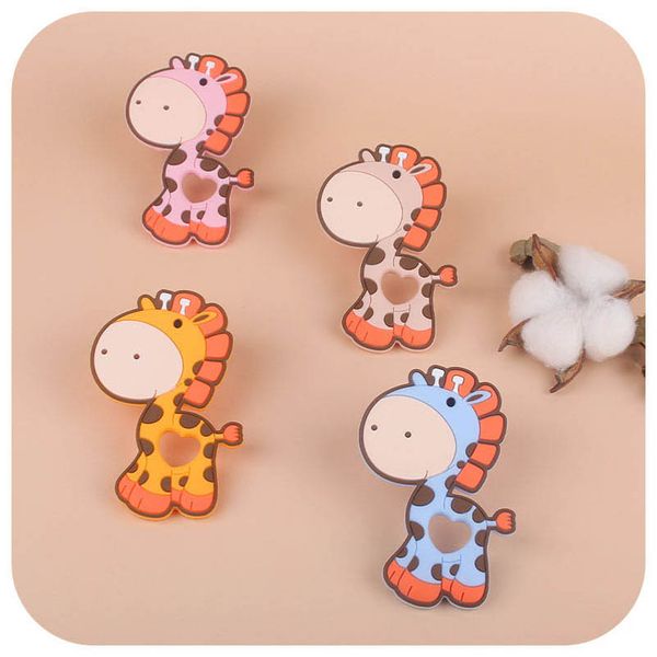 

baby pacifiers infant teething animal accessories kids chew toy cartoon newborn teeth practice toys b7320