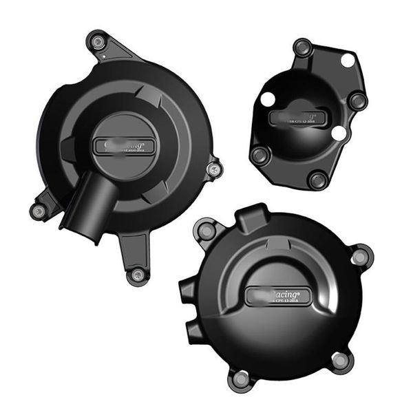 

motorcycles engine cover protector set case for gb racing daytona 675r 2013 - 2021 atv parts