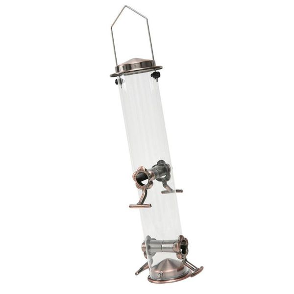 

other bird supplies 1pc hanging metal outdoor birds feeder large capacity