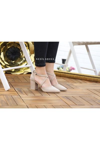 

prstg ten suede summer high-heeled women 's shoes sandals, Black