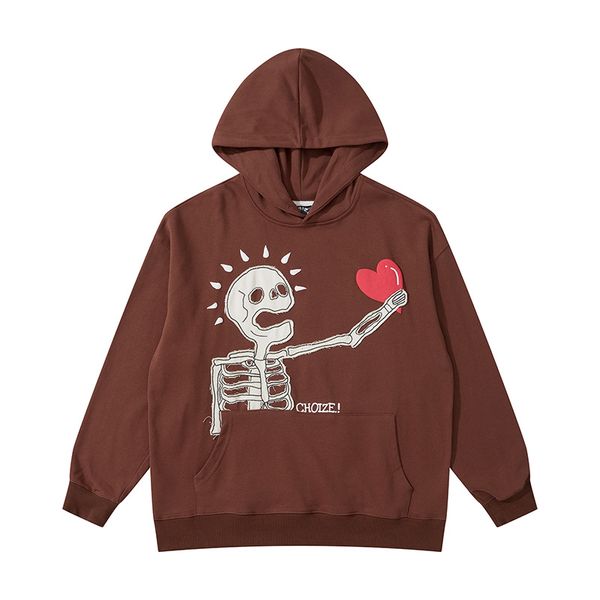 

graffiti letter men hooded hoodies oversize casual loose sweatshirts, Black