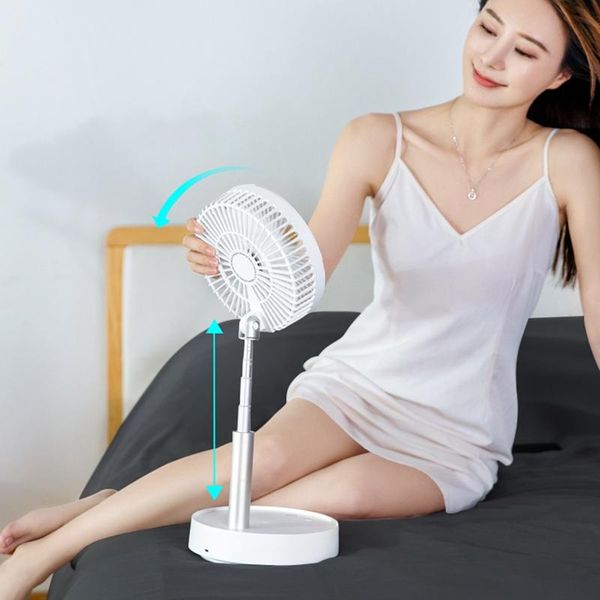 

floor fan portable folding remote control can shake head usb charging for home and office electric fans