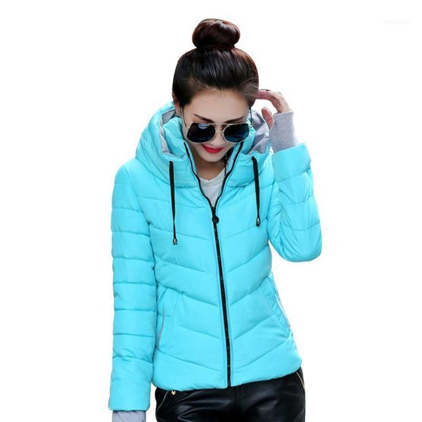 

women's hooded packable ultra light weight short down jacket1, Black