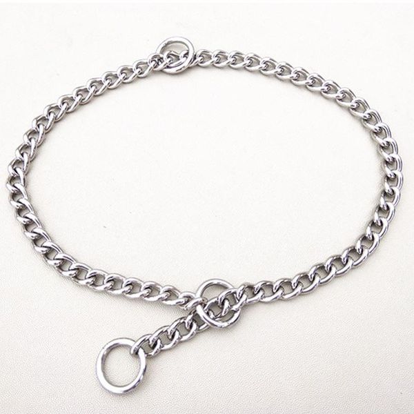 

stainless steel pet chain dog leash heavy and duty traction rope 620mm 10 pieces per bag collars & leashes