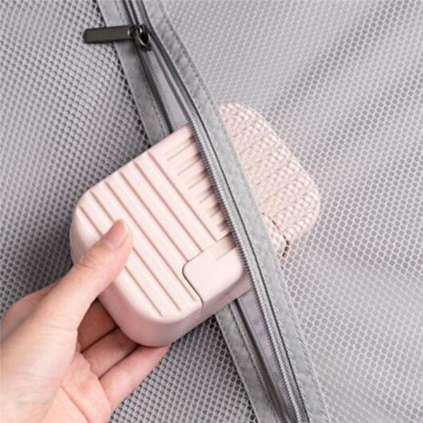 

soap dishes nordic style box with lid sealed travel portable home bathroom storage
