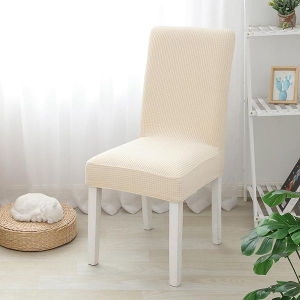 

solid jacquard chair covers spandex for wedding dining room office banquet housse de chaise cover