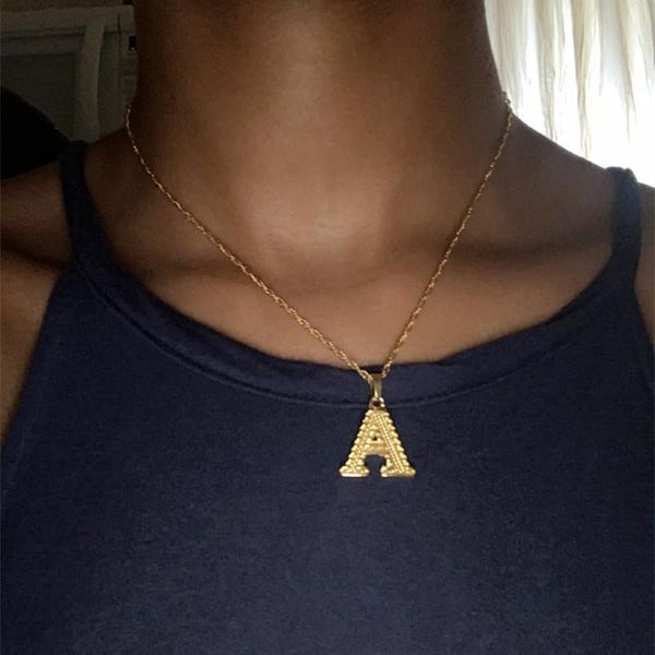 

pendant necklaces a lot 26pcs gold initial letter necklace women filled a-z alphabet jewelry christmas gifts bijoux femme, Silver